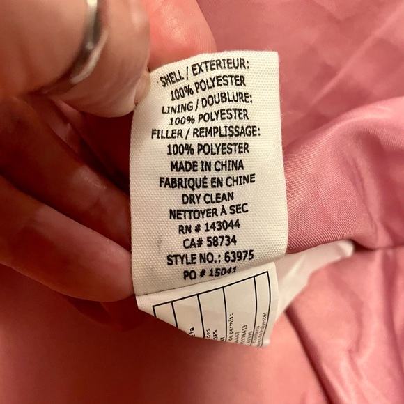 Pink Wrap Puffer Jacket by Avec Les Filles - Picture 7 of 11